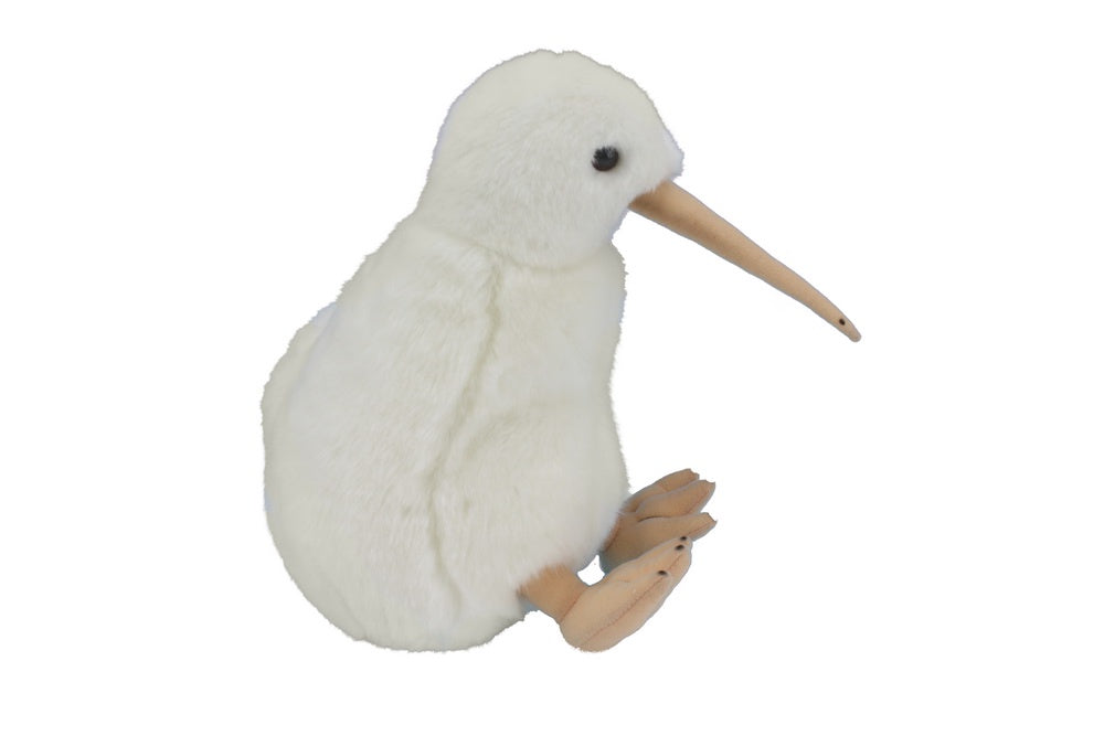 Manukura/White Kiwi Soft Toy with Sound L