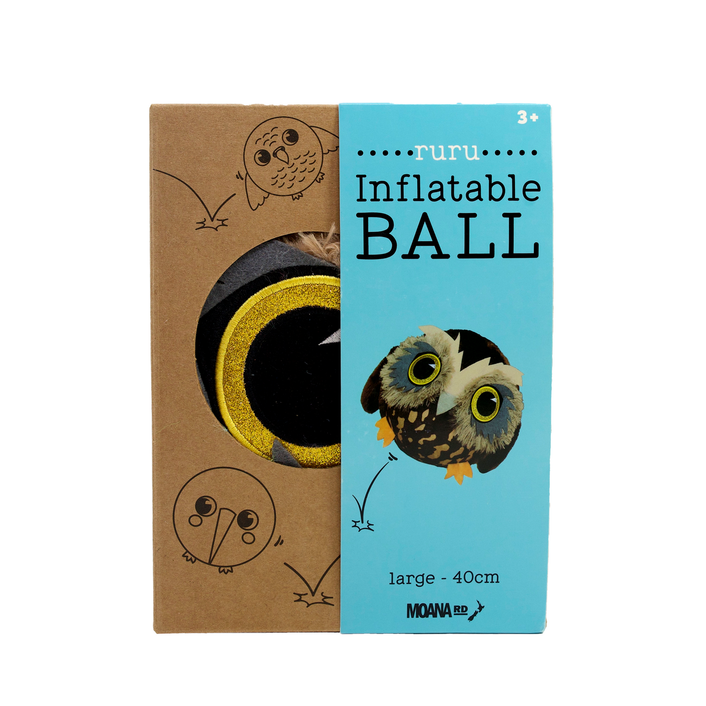 Native Bird Plush Ball