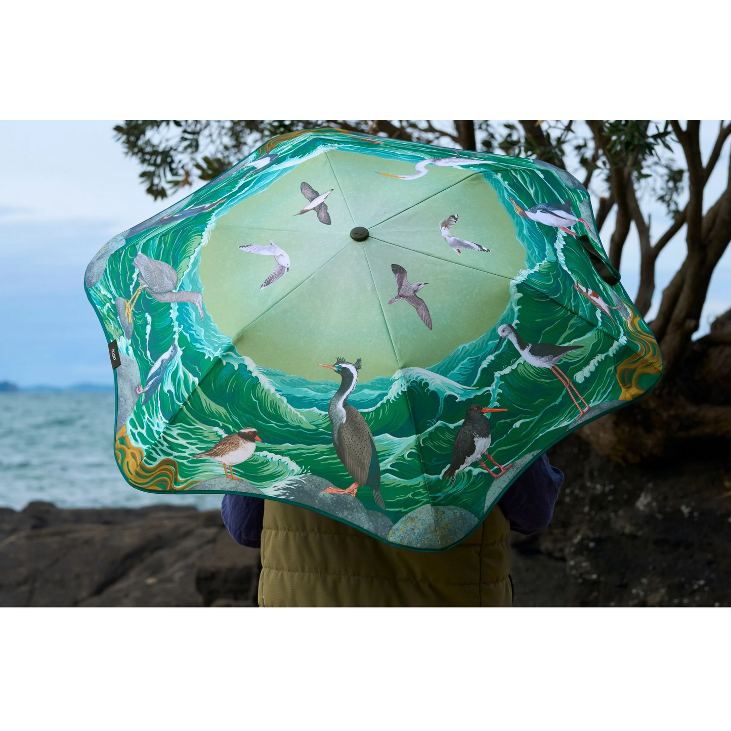 BLUNT Umbrella - Forest & Bird by Tanya Wolfkamp