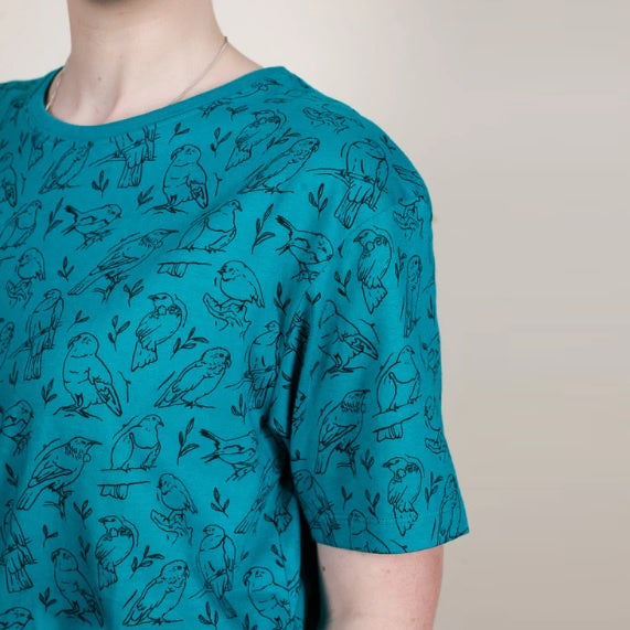 New Zealand Natives Tee - Teal