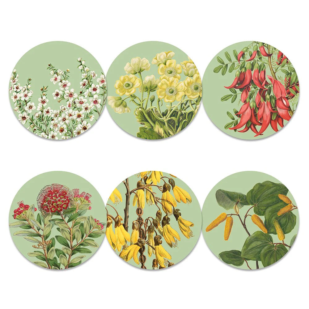 Placemats Set of 6 - Native Botanicals