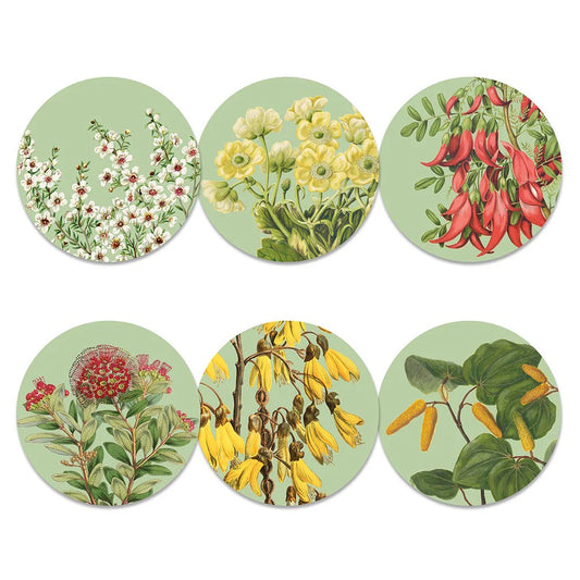 Placemats Set of 6 - Native Botanicals