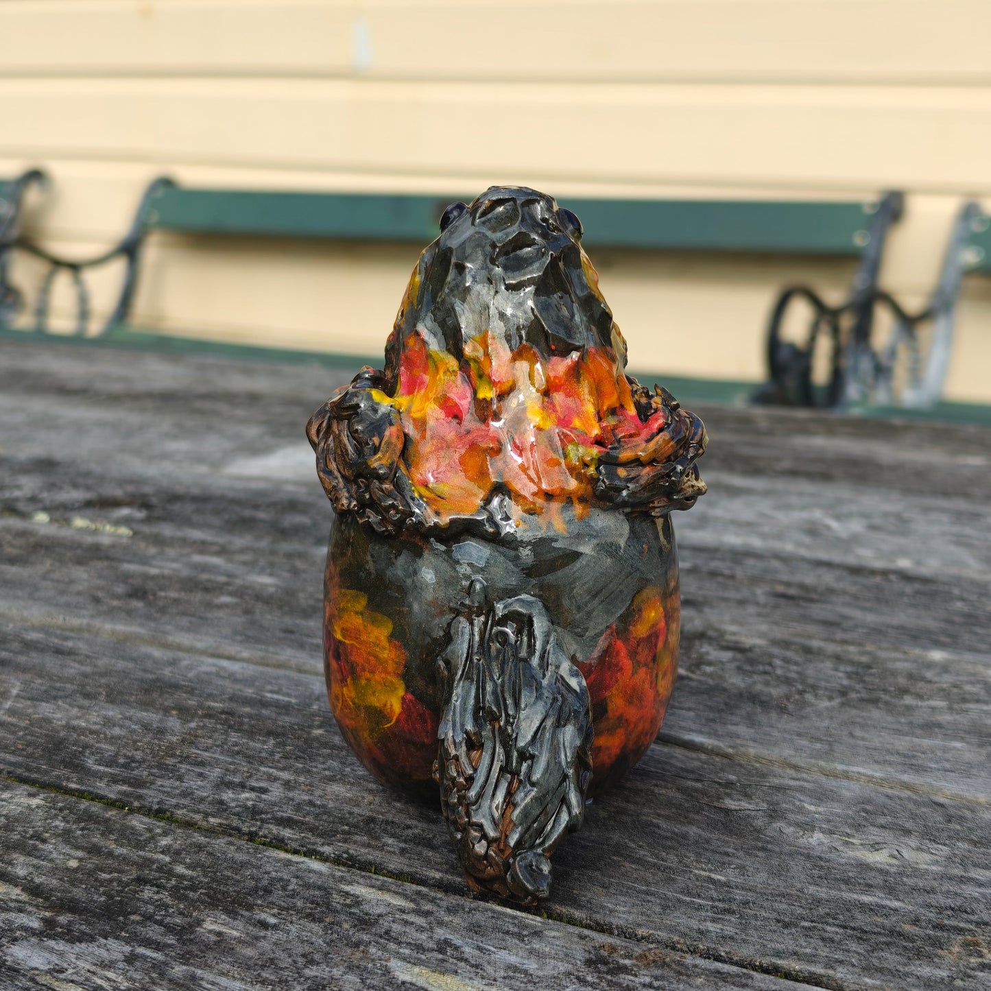 Earth Art Ceramic Kākā