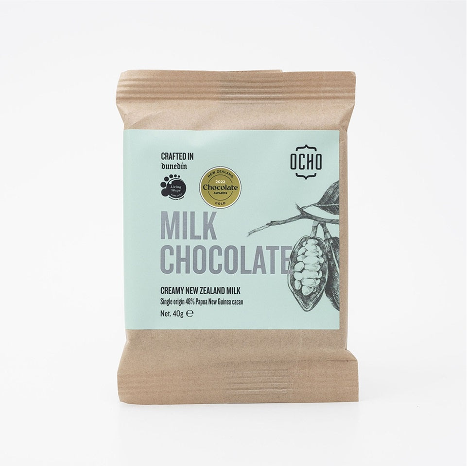 Ocho Milk Chocolate 40g