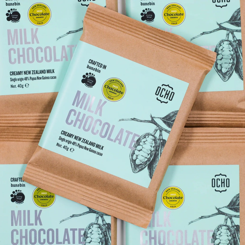 Ocho Milk Chocolate 40g