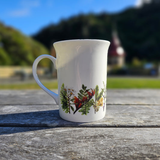 Zealandia Flora Bone China Mug