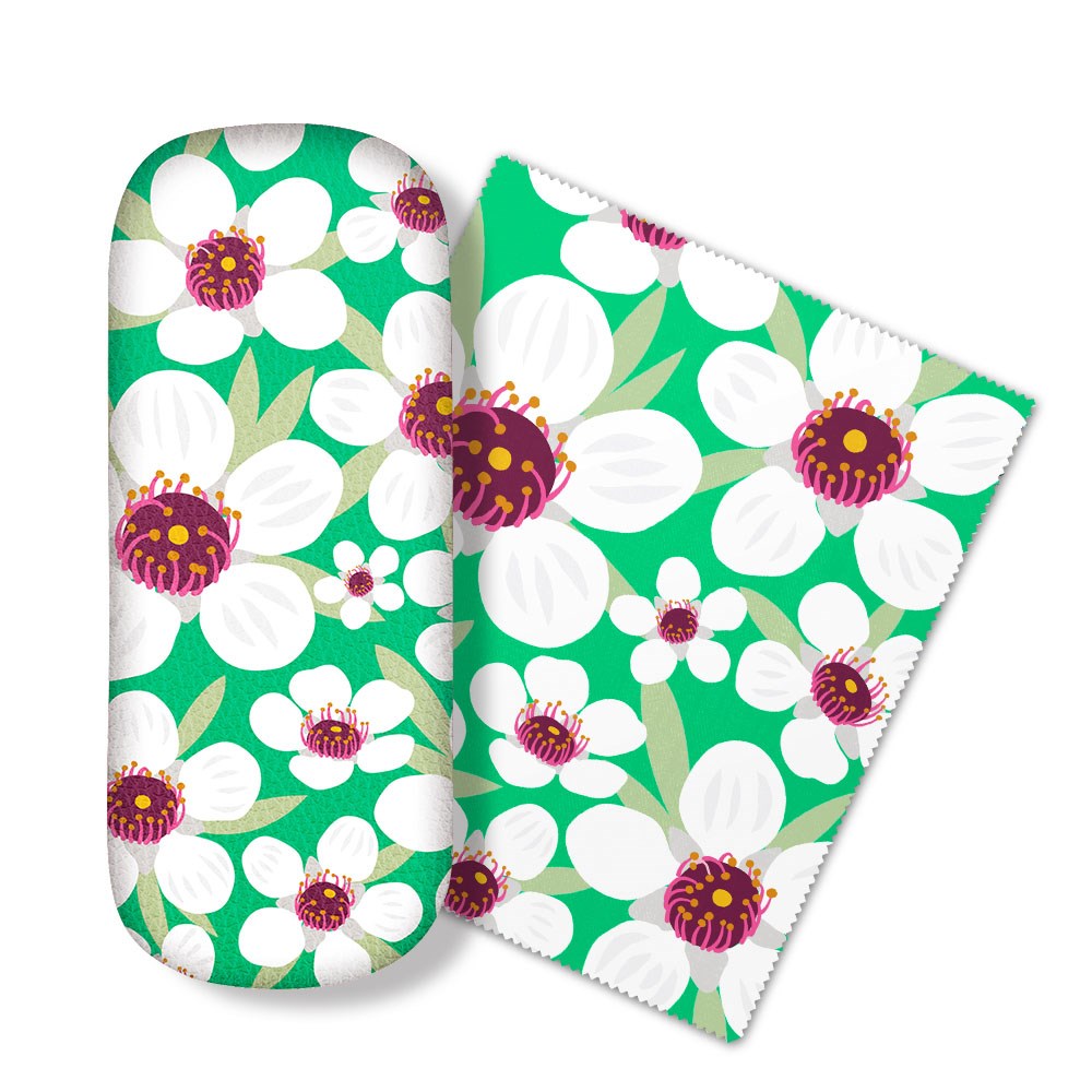 Glasses Case with Lens Cloth