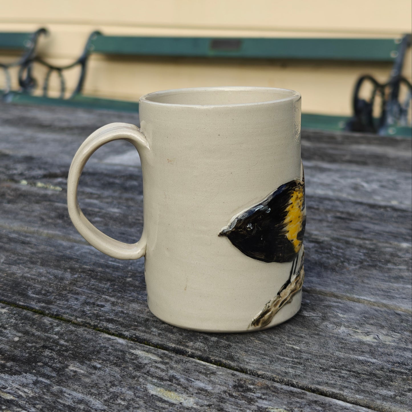 Handmade Ceramic Mug - Hihi