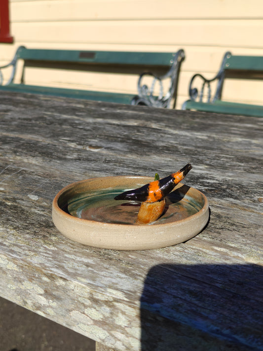 Handmade Ceramic Trinket Dish - Tīeke