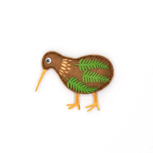 DIY Felt Decoration - Kiwi