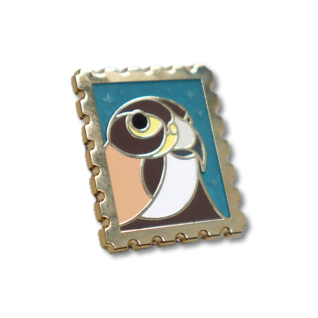 Par Avian Stamp Enamel Pins