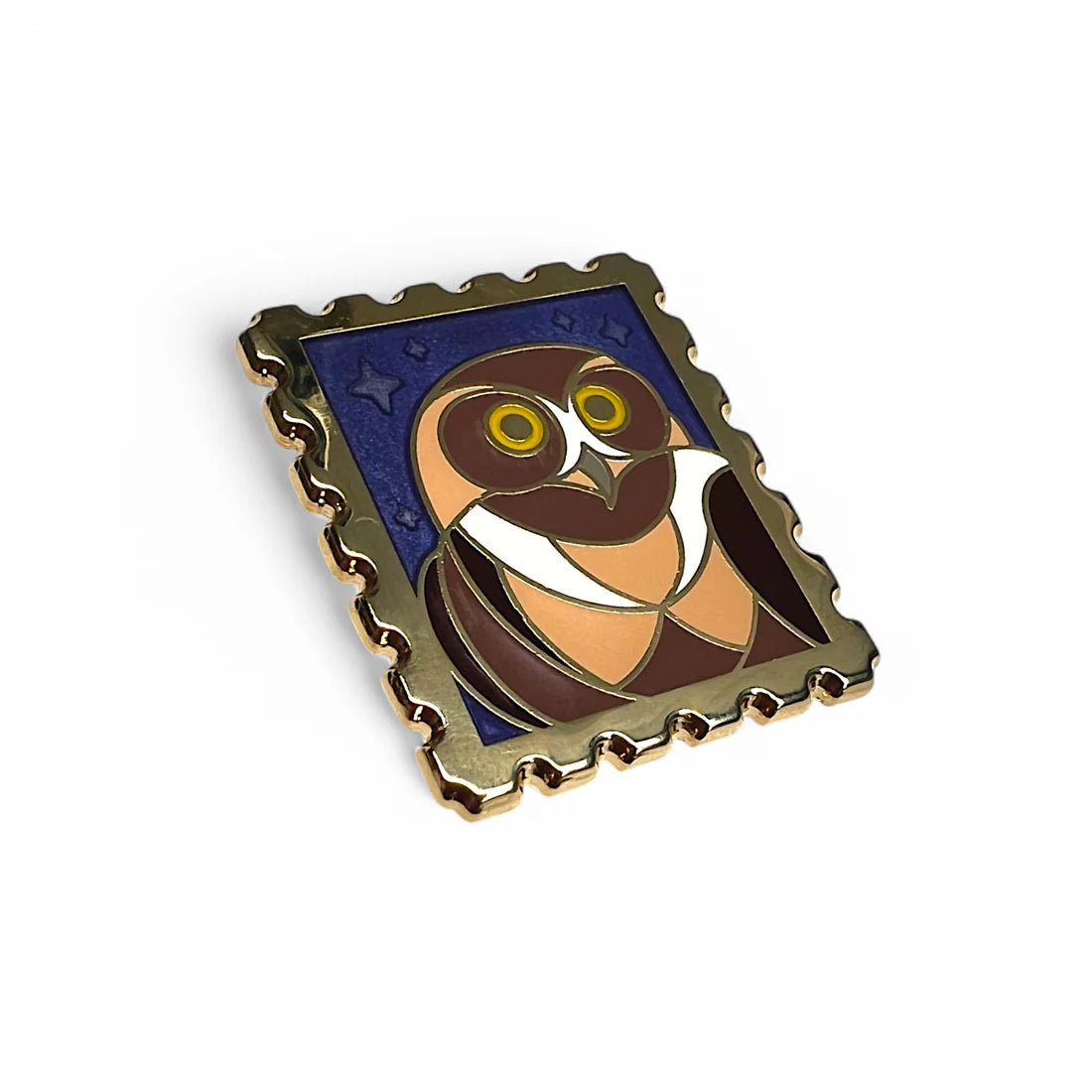 Par Avian Stamp Enamel Pins