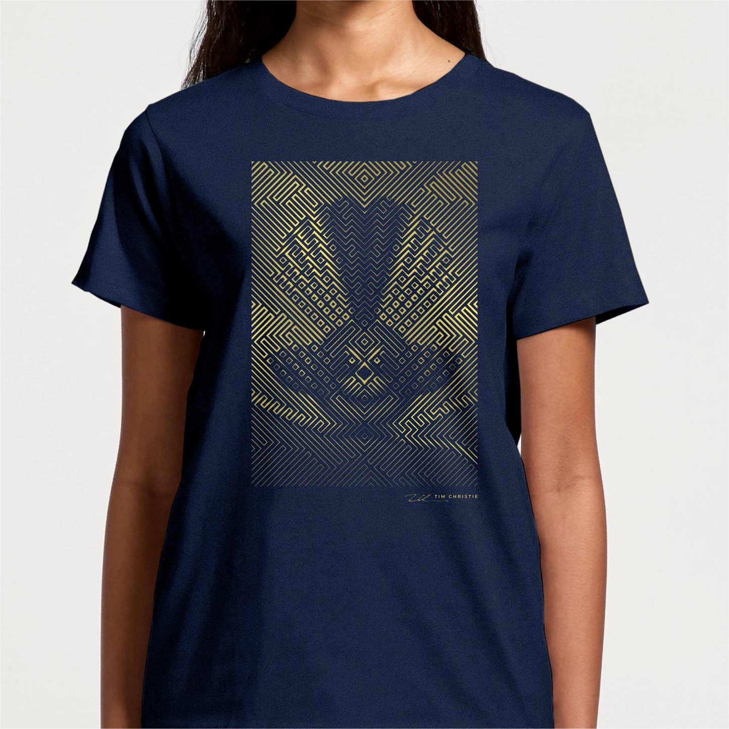 Tim Christie Art Women's Tee - Pīwakawaka