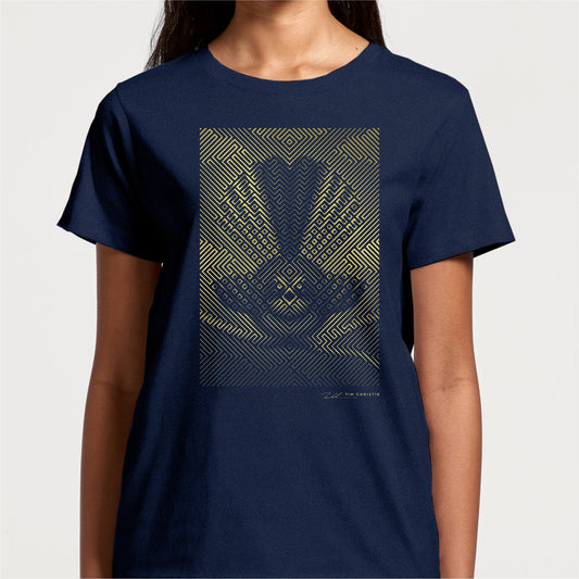 Tim Christie Art Women's Tee - Pīwakawaka