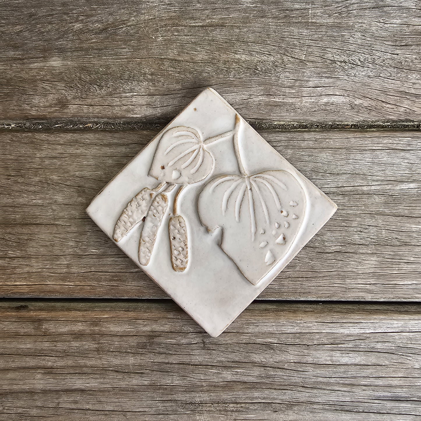 New Zealand Flora Ceramic Wall Tile
