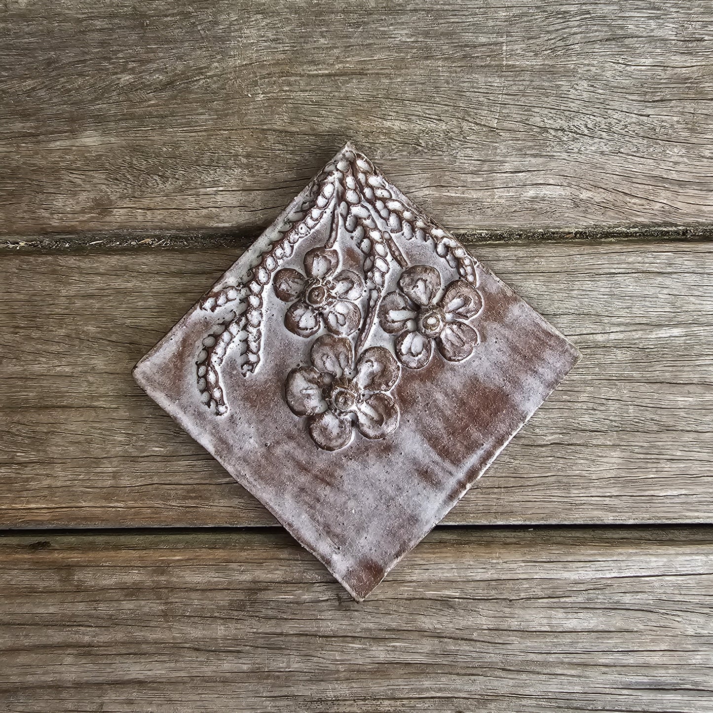 New Zealand Flora Ceramic Wall Tile