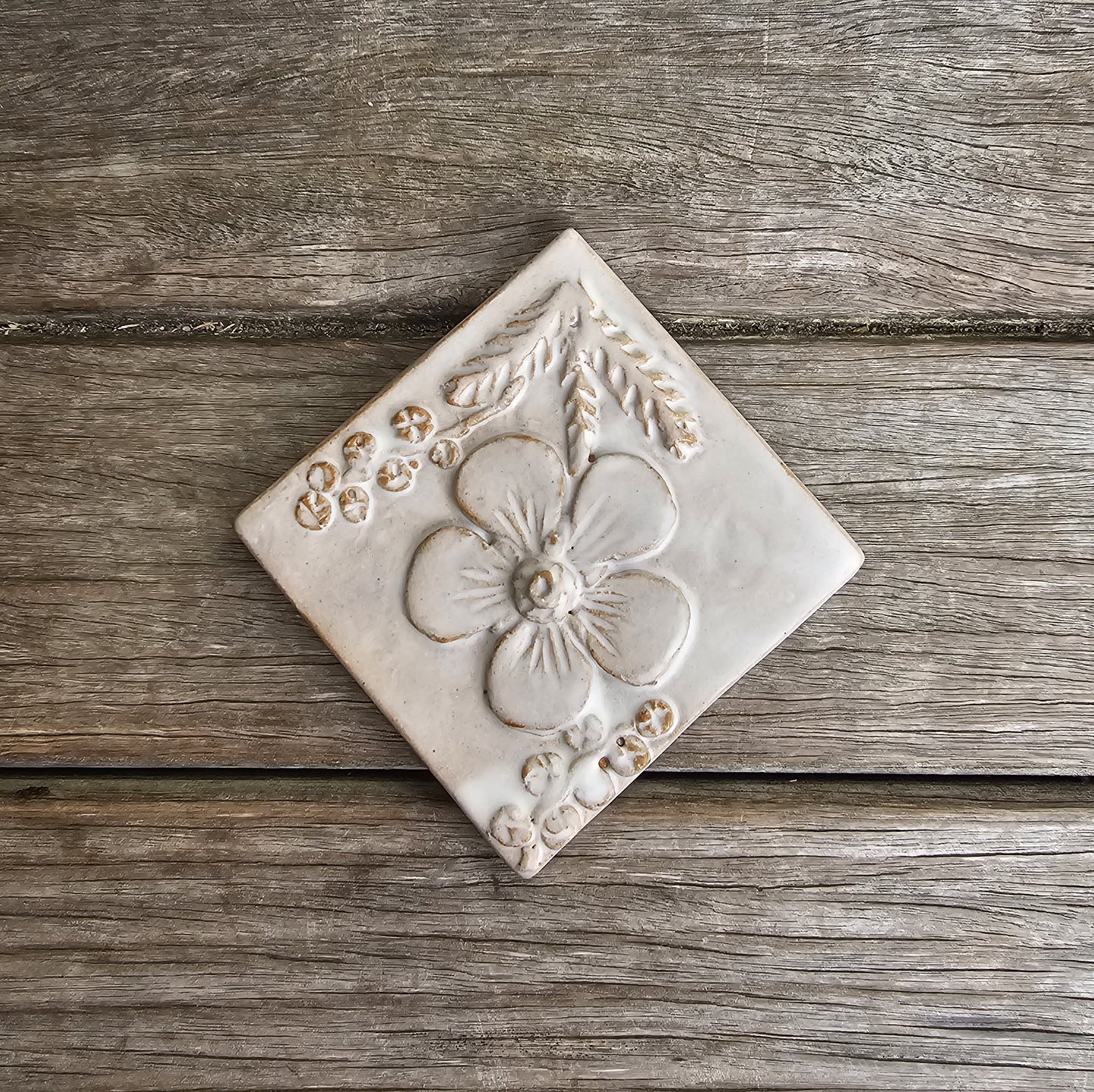 New Zealand Flora Ceramic Wall Tile