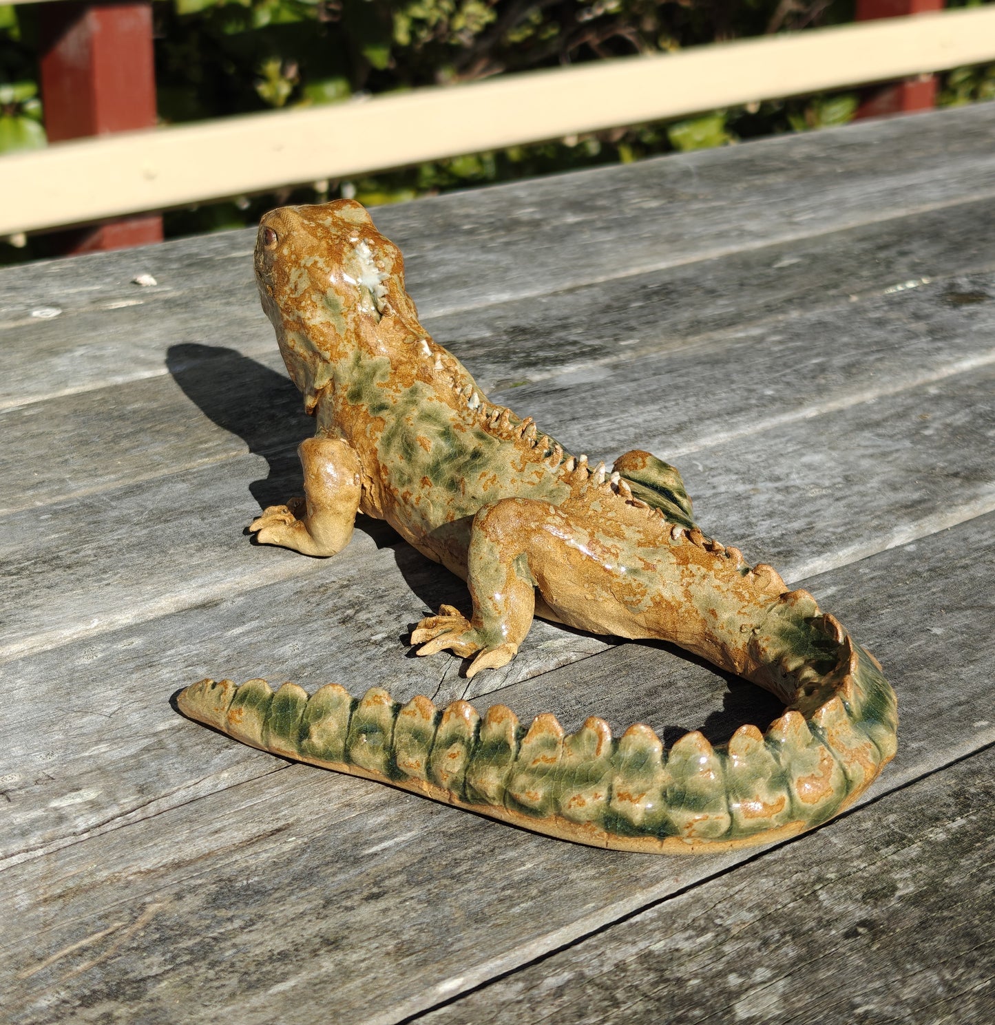 Ruth Corkill Ceramic Tuatara - Medium