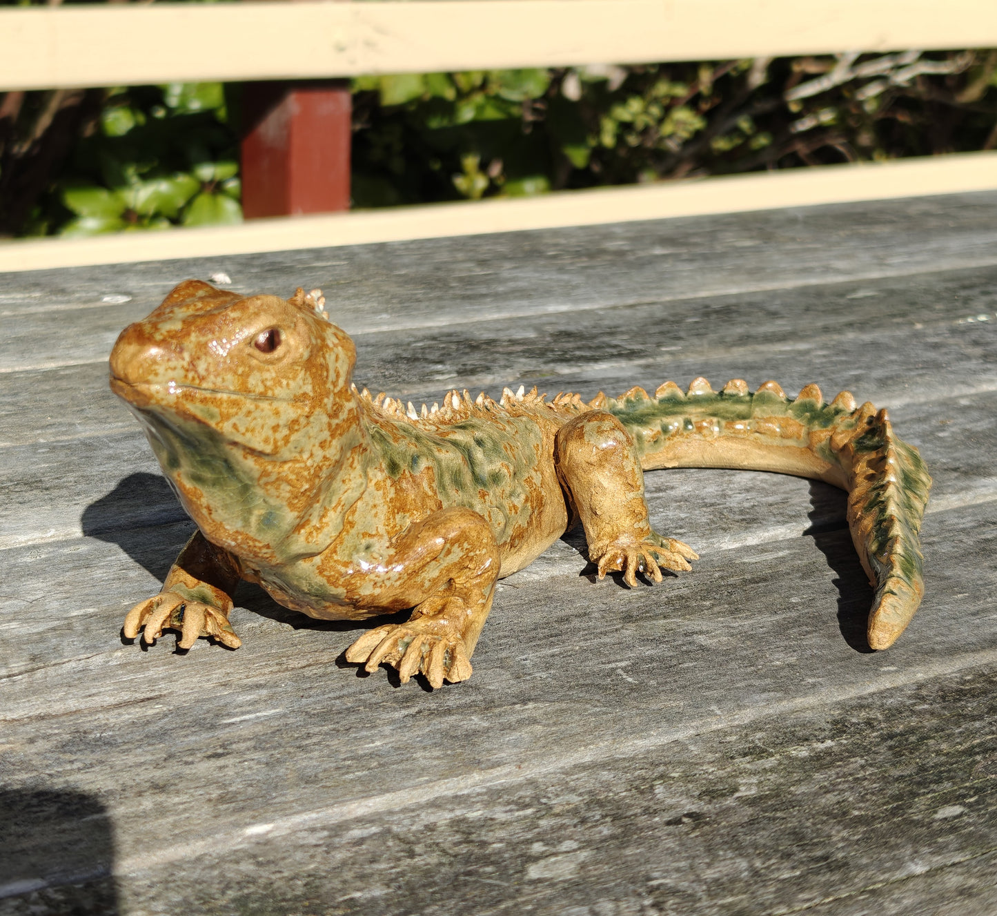 Ruth Corkill Ceramic Tuatara - Medium