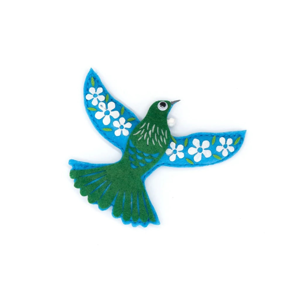 DIY Felt Decoration - Tūī