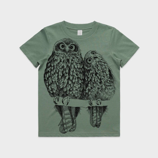 Tumbleweed Kids' Tee - Ruru (Sage)