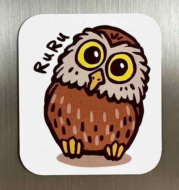 Masako Style Native Bird Magnet