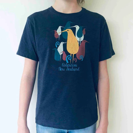 Kids' Tee Aotearoa Kiwi