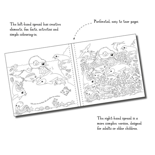 Kuwi's Creative Colouring Book