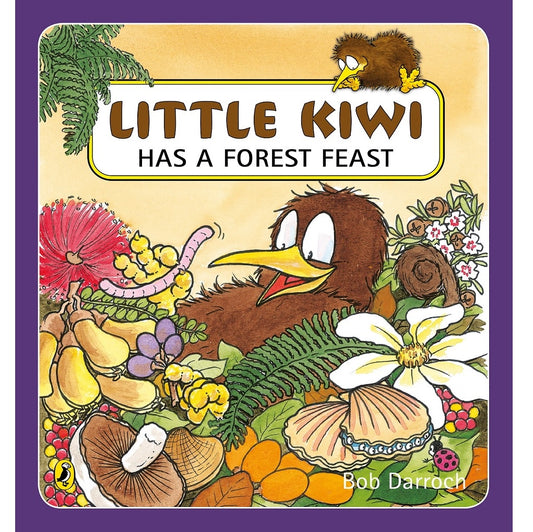 Little Kiwi Has a Forest Feast