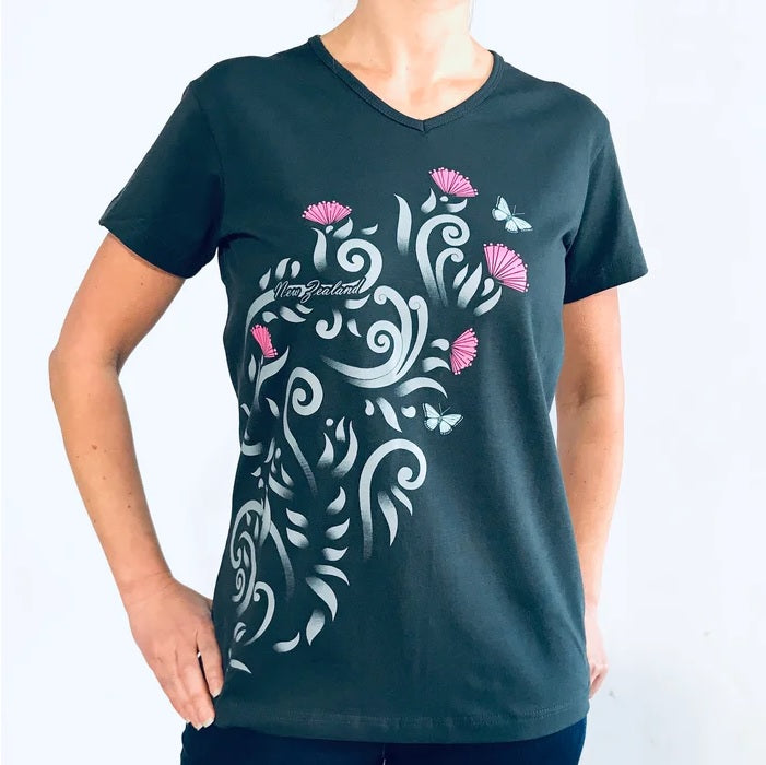 Women's Tee Pohutukawa 24VT