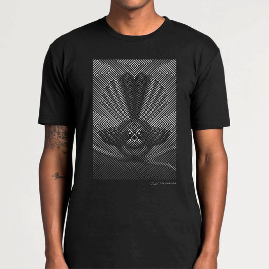 Tim Christie Art Men's Tee - Pīwakawaka