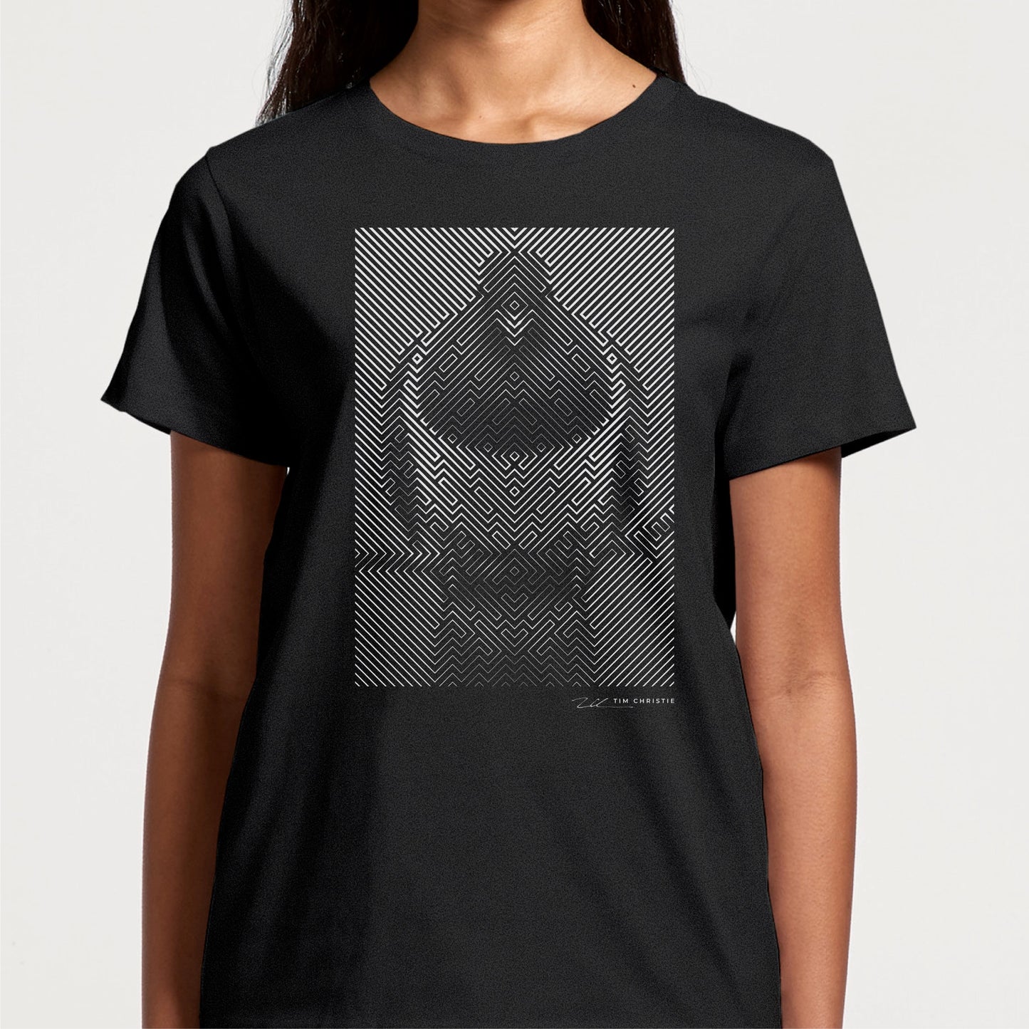 Tim Christie Art Women's Tee - Kererū