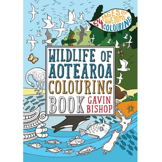 Wildlife Of Aotearoa Colouring Book