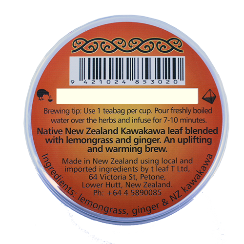 Kawakawa Fire Tea Tin