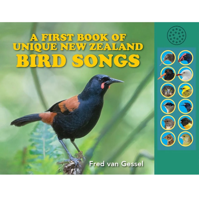 A First Book of Unique New Zealand Bird Songs