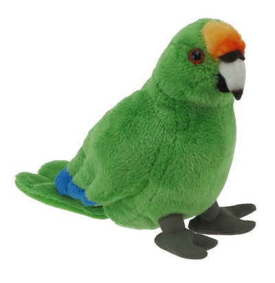 Kākāriki Orange Soft Toy with Sound 15cm