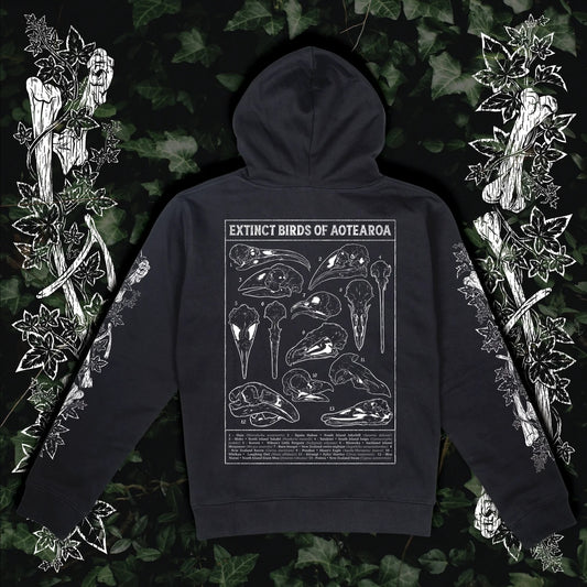 Aotearoa Aeternum - Extinct Birds Hoodie