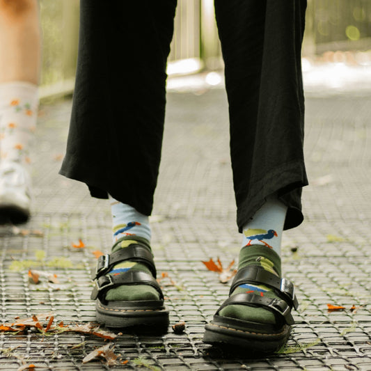 Birds of New Zealand Merino Wool Socks
