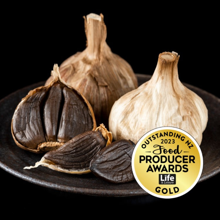 Opito Bay NZ Black Garlic Sea Salt 50g