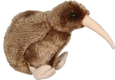 Brown Kiwi Soft Toy With Sound 18cm