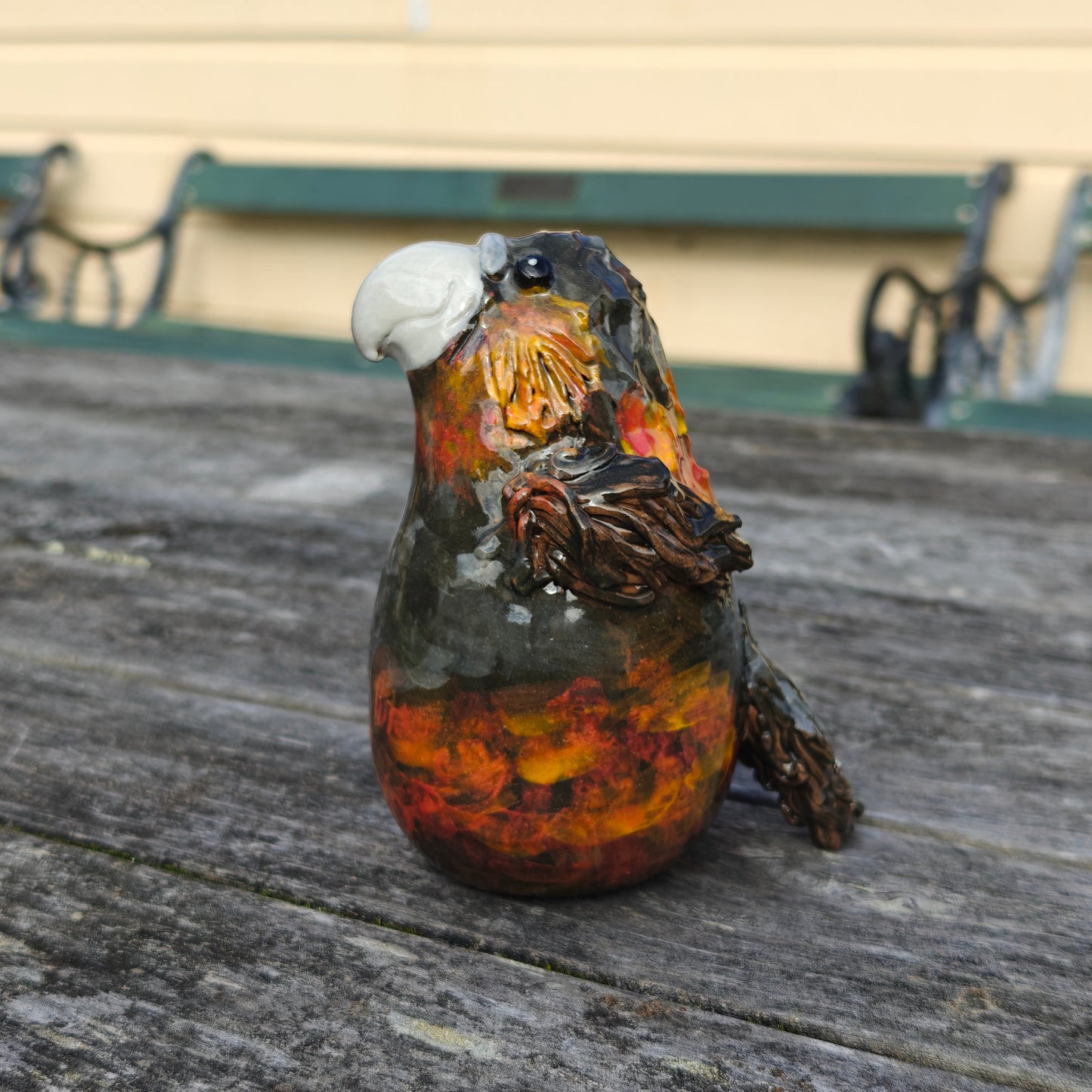 Earth Art Ceramic Kākā
