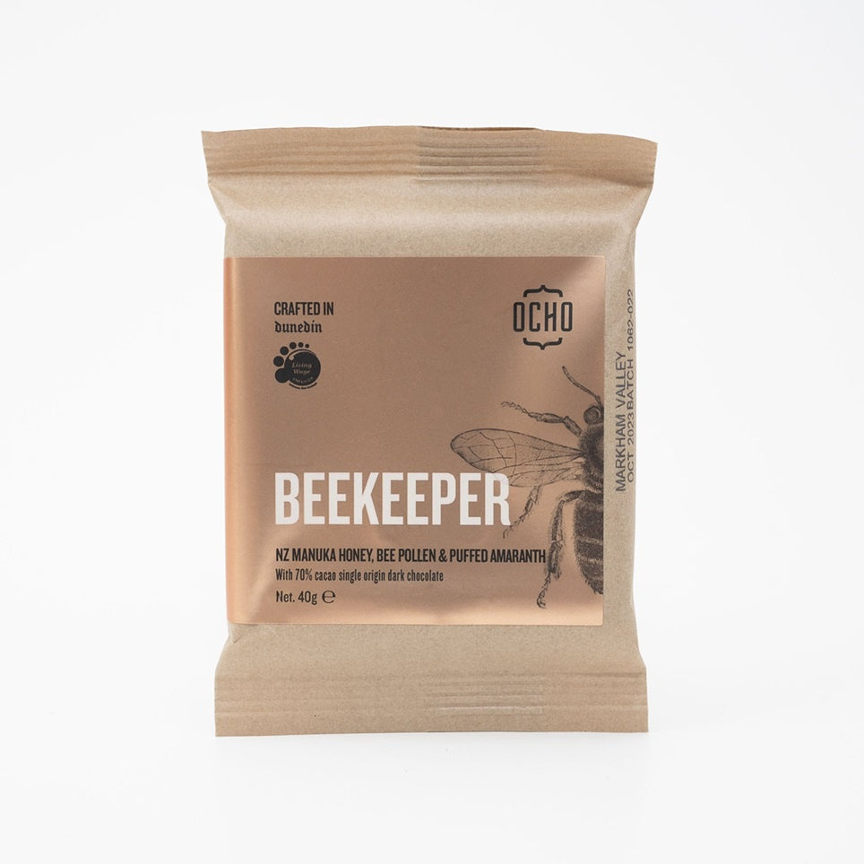 Ocho Beekeeper Chocolate 40g