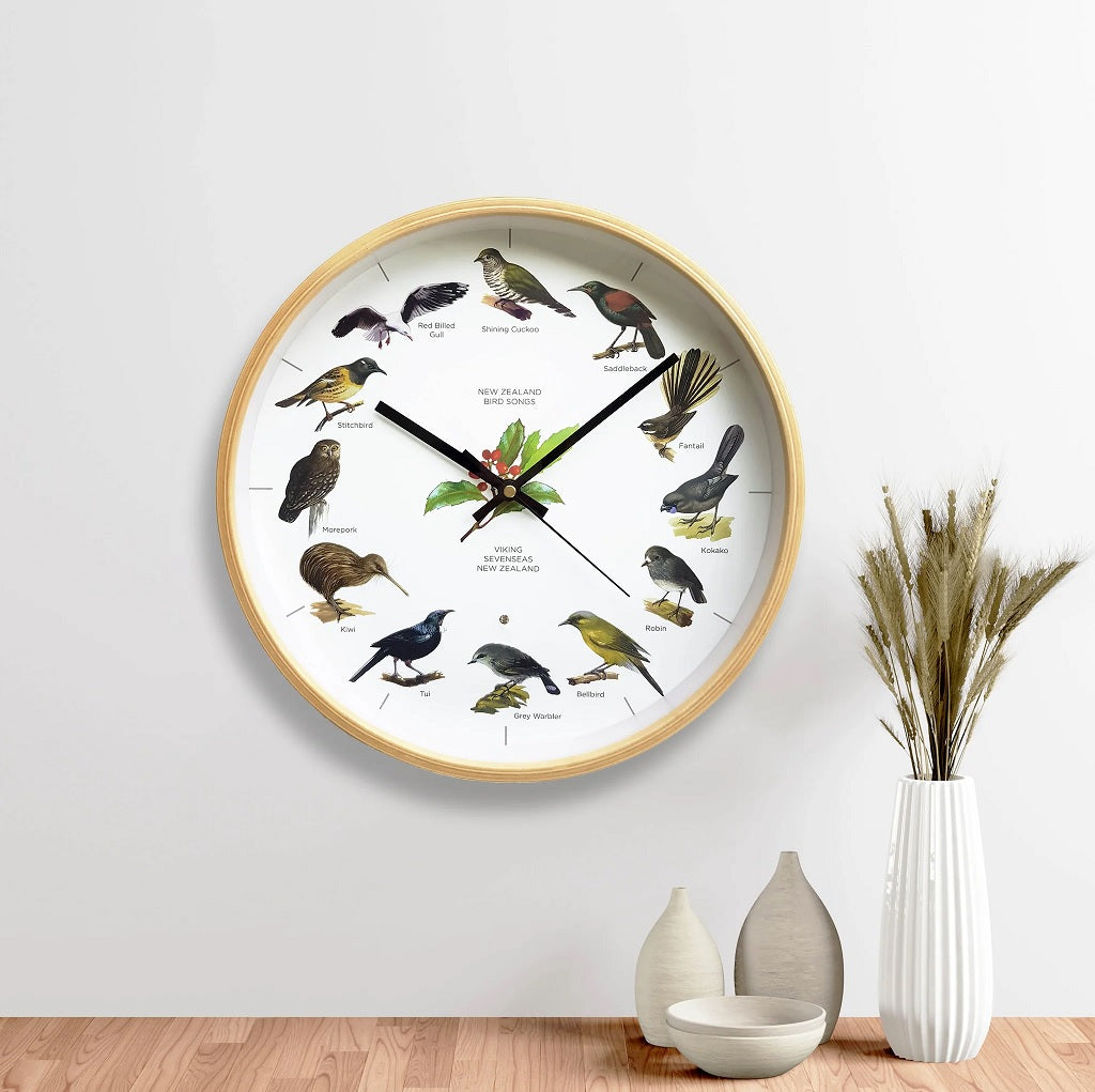 Native Bird Song Clock