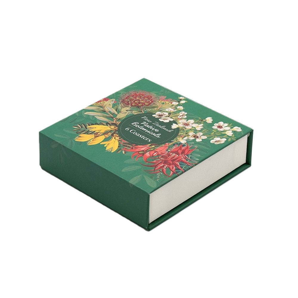 Coaster Set of 6 - Native Botanicals