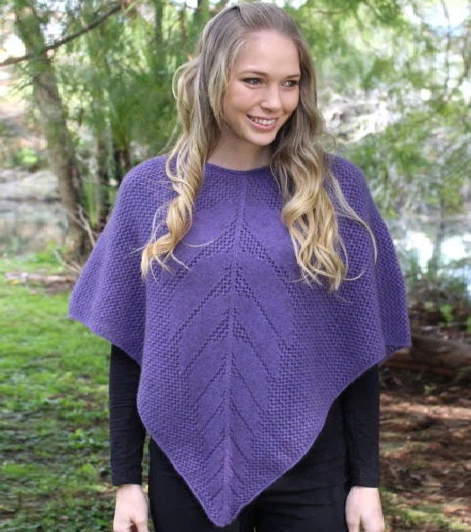 Lothlorian Fern Lace Poncho