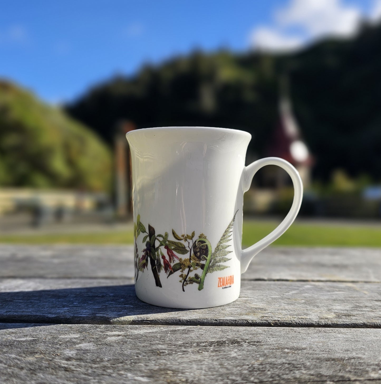 Zealandia Flora Bone China Mug