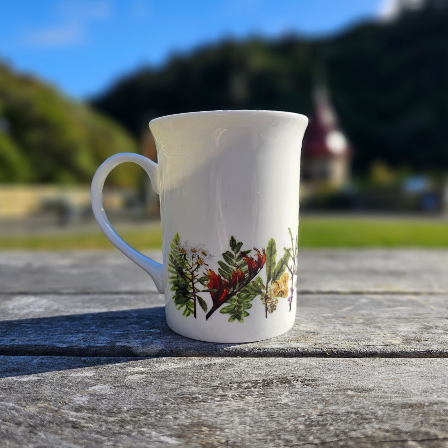 Zealandia Flora Bone China Mug