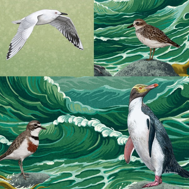 BLUNT Umbrella - Forest & Bird by Tanya Wolfkamp