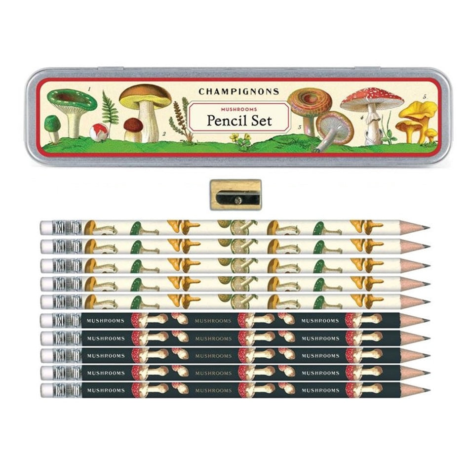 Fungi Pencil Set