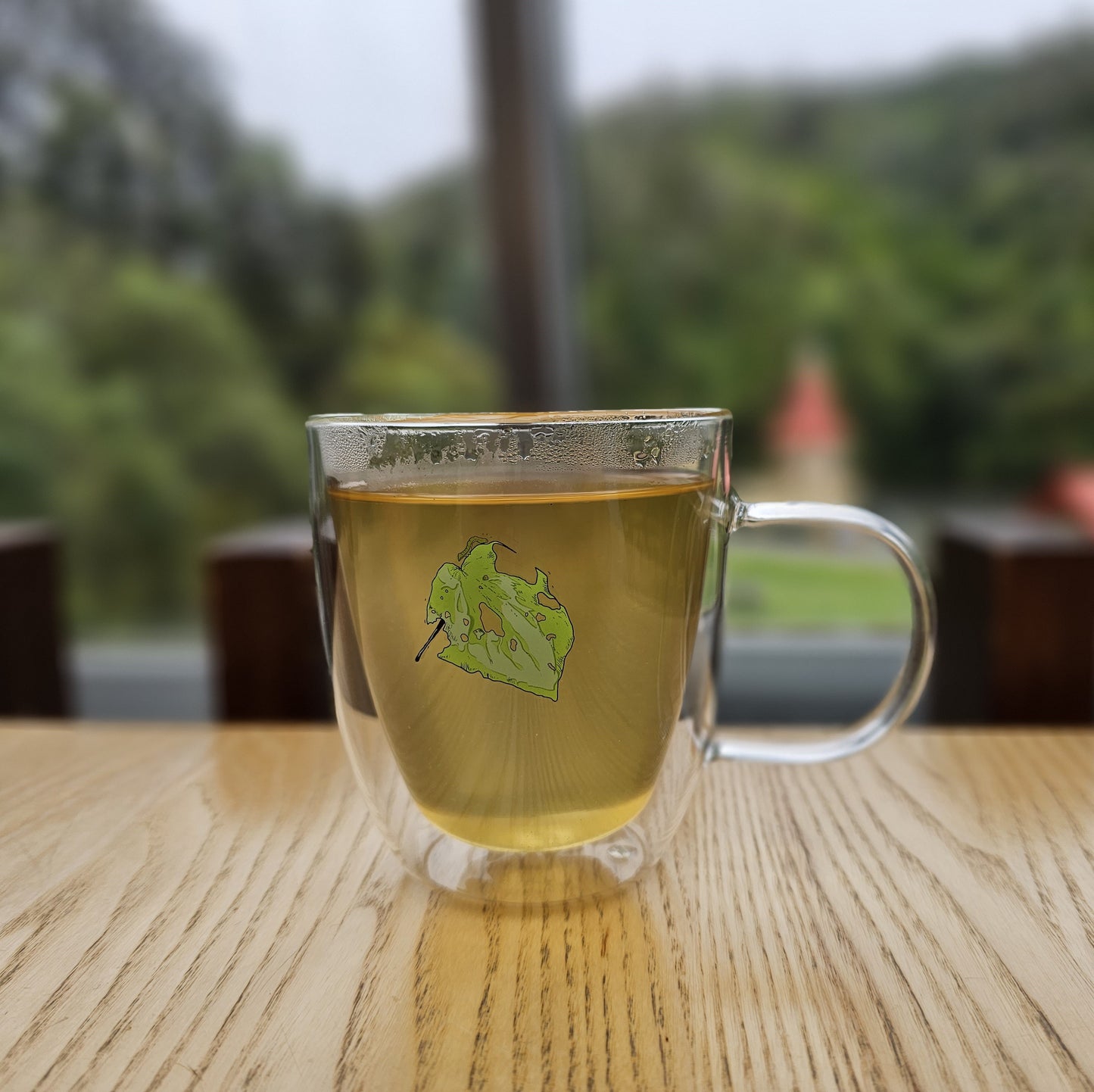 Zealandia Kawakawa Glass Mug